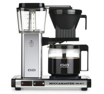 Moccamaster KBG Select Polished Silver Fully-auto Drip coffee maker 1.25 L