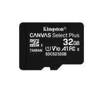 Kingston MicroSDHC 32GB +Adapter Canvas Select Plus SDCS2/32GB