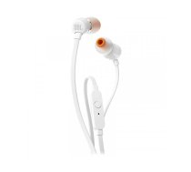 JBL T110 White Headphone Retail Pack JBLT110WHT