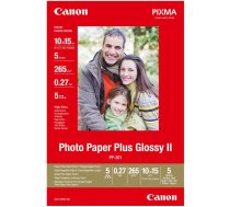 Canon PP-201 10x15 cm, 5 Sheets Photo Paper Plus Glossy II 265 g