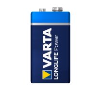 Varta Battery Alkaline E-Block 6LR61 9V Longlife Power Blister (2-Pack)