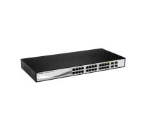 D-Link Switch 24 Port 4 x Shared SFP Glasfaser LWL DGS-1210-24/E