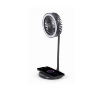 OEM table fan with lamp and wireless charger - TA-WPC10-LEDFAN-01