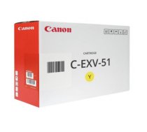 Canon C-EXV51LY Toner 26.000 Pages Yellow 0487C002