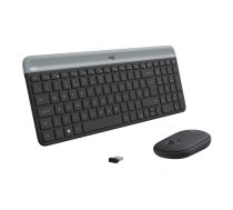 Keyboard & Mouse Logitech Slim Wireless Combo MK470 US QWERTY