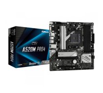 ASRock A520M Pro4 AMD AM4 Motherboard 90-MXBDU0-A0UAYZ