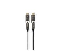 CableXpert AOC High Speed HDMI D-A Cable Armored 20m CCAP-HDMIDD-AOC-20M