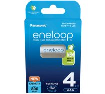 1x4 Panasonic Eneloop Micro AAA 800mAh              BK-4MCDE/4BE