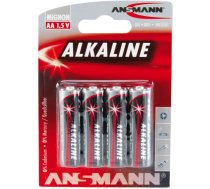 1x4 Ansmann Alkaline Mignon AA LR 6 red-line