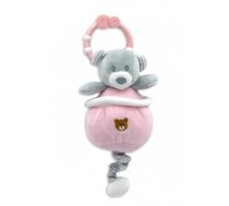 Tulilo Bear music box    pink 13 cm