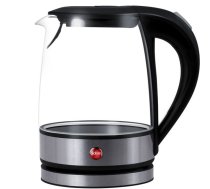 ELDOM C410 LITEA electric kettle 1.2 L 1500 W Black, Transparent