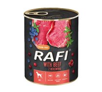 Dolina Noteci Rafi Wet dog food with beef, blueberries and cranberries - 800g