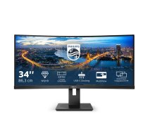 Philips B Line 346B1C/00 computer monitor 86.4 cm (34") 3440 x 1440 pixels Quad HD LCD Black