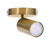 Activejet SPECTRA single gold ceiling wall lamp GU10 for living room