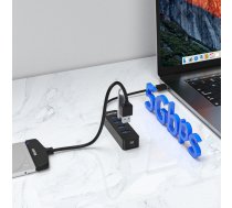 UNITEK HUB USB-A 4X USB-A 3.1, ACTIVE,10W, H1117A