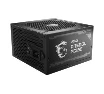 MSI MAG A750GL PCIE5 power supply unit 750 W 20+4 pin ATX ATX Black