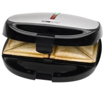 Clatronic ST/WA 3670 sandwich maker 800 W Black,Stainless steel