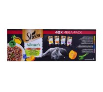 SHEBA Nature's Collection Mix - wet cat food - 40x85g