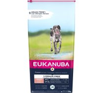 EUKANUBA Grain Free Senior large/giant breed, Ocean fish - dry dog food - 12 kg