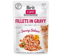 BRIT Care Fillets in Gravy salmon fillets in sauce - wet cat food - 85 g