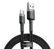 Cable Baseus Cafule CATKLF-BG1 (USB 2.0 - USB type C ; 1m; grey and black color)