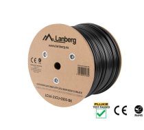 Lanberg LCU6-21CU-0305-BK networking cable Black 305 m Cat6 U/UTP (UTP)