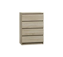 Topeshop M4 SONOMA chest of drawers