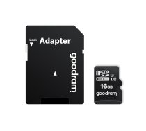 Card memory GoodRam M1AA-0160R12 (16GB; Class 10, Class U1; Adapter, Memory card)