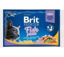 Brit Premium Cat Fish Plate - wet cat food - 4x100g 8595602506248