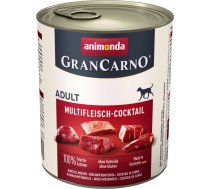 Animonda GranCarno multi meat cocktail Beef, Chicken, Game, Heart, Turkey Adult 800 g 4017721827393