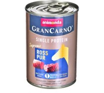 Animonda GranCarno Single Protein flavor: horse meat - 400g can 4017721824293