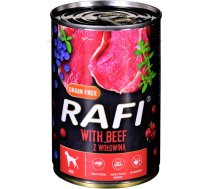 Dolina Noteci Rafi with beef, cranberry and blueberry - wet dog food - 400g 5902921304906