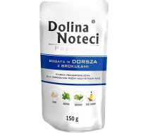 Dolina Noteci Premium rich in cod with broccoli - wet dog food - 150g 5902921300663