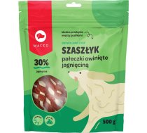 Maced Lamb wrapped rawhide stick - Dog treat - 500g 5907489316460