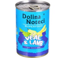 Dolina Noteci Superfood with veal and lamb - wet dog food - 400g 5902921303664