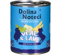 Dolina Noteci Superfood with veal and lamb - wet dog food - 800g 5902921303657