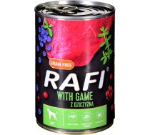 Dolina Noteci Rafi with venison, cranberries and blueberries - wet dog food - 400g 5902921304913