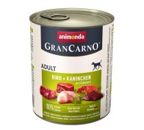 Animonda GranCarno beef + rabbit with herbs Parsley, Beef, Rabbit Adult 800 g