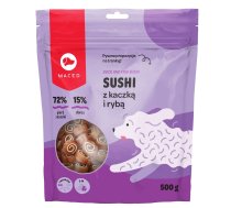 Maced Duck and fish sushi - Dog treat - 500g