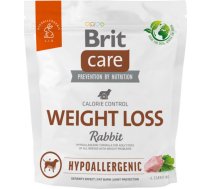 Brit Care Hypoallergenic Adult Weight Loss Rabbit - dry dog food - 1 kg 8595602559183