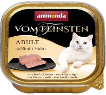 Animonda VOM FEINSTEN ADULT Wet cat food Beef Chicken 100 g 4017721832083