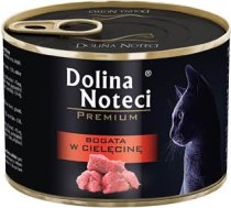 Dolina Noteci Premium rich in veal - wet cat food - 185g 5902921303770