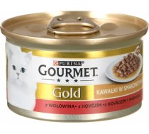 Purina Nestle GOURMET Gold Sauce Delight Beef - wet cat food - 85 g 7613036923613