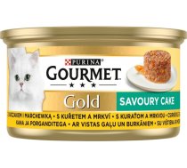 Purina Nestle GOURMET GOLD - Savoury Cake with Chicken and Carrot 85g 7613035465664