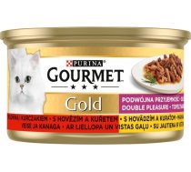 Purina Nestle Gourmet Gold - Mix Beef and Chicken 85g 7613033775666