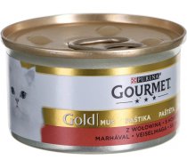 Purina Nestle GOURMET Gold Beef - wet cat food - 85g 7613033776281