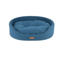 AMIPLAY - Ovāla gulta Montānas zilā krāsā - XL