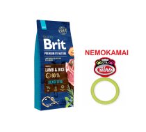 BRIT Premium By Nature Sensitive jēra gaļa 15kg