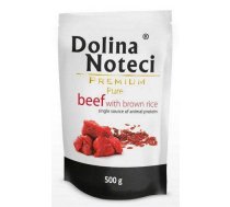 Dolina Noteci Premium Pure liellopu gaļa ar brūnajiem rīsiem 500g