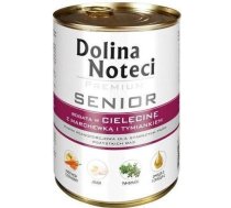 Dolina Noteci PREMIUM Vecākā teļa gaļa ar burkāniem un timiānu 24x400g